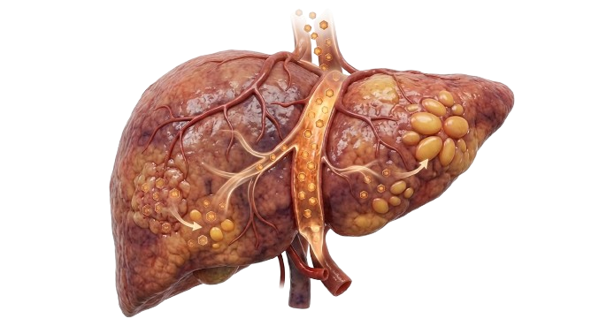 Liver - dumping and storing